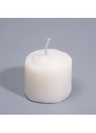 Белая свеча для БДСМ «Роза» из низкотемпературного воска - Сима-Ленд - купить с доставкой в Санкт-Петербурге