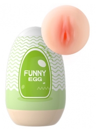 Мастурбатор-вагина Funny Egg - Eroticon - в Санкт-Петербурге купить с доставкой