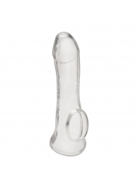 Прозрачная насадка на пенис Transparent Penis Enhancing Sleeve Extension - 15,9 см. - BlueLine - в Санкт-Петербурге купить с доставкой