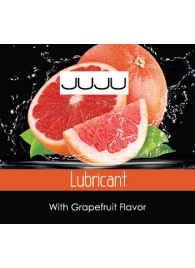 Пробник съедобного лубриканта JUJU с ароматом грейпфрута - 3 мл. - JuJu - купить с доставкой в Санкт-Петербурге