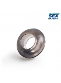Дымчатое круглое эрекционное кольцо-пончик - Sex Expert - в Санкт-Петербурге купить с доставкой
