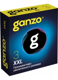 Презервативы увеличенного размера Ganzo XXL - 3 шт. - Ganzo - купить с доставкой в Санкт-Петербурге
