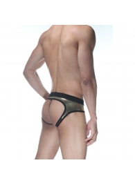 Сексуальные золотистые блестящие трусы-джоки - Don Moris купить с доставкой Сексуальные золотистые блестящие трусы-джоки - Don Moris купить с доставкой