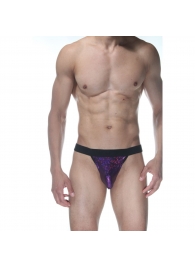 Фиолетовые блестящие трусы-стринги - Don Moris купить с доставкой Фиолетовые блестящие трусы-стринги - Don Moris купить с доставкой