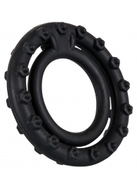 Чёрное кольцо для пениса Steely Cockring - Orion - в Санкт-Петербурге купить с доставкой