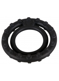 Чёрное кольцо для пениса Steely Cockring - Orion - в Санкт-Петербурге купить с доставкой