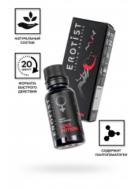 Возбуждающие капли для женщин Erotist Love Potion - 20 мл. - Erotist Libido Booster - купить с доставкой в Санкт-Петербурге