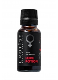 Возбуждающие капли для женщин Erotist Love Potion - 20 мл. - Erotist Libido Booster - купить с доставкой в Санкт-Петербурге