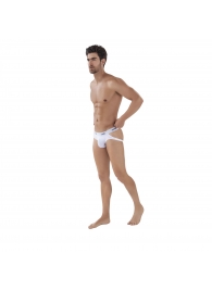 Белые мужские трусы-джоки Venture Jockstrap - Clever Masculine Underwear купить с доставкой