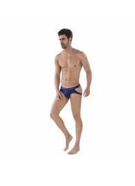 Темно-синие мужские трусы-джоки Venture Jockstrap - Clever Masculine Underwear купить с доставкой