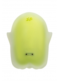 Желтый люминесцентный вакуум-волновой стимулятор клитора Glowing Ghost - Satisfyer