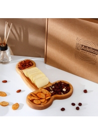 Деревянное блюдо для подачи в форме члена (32,5 х 20 х 1,7 см) - Сима-Ленд - купить с доставкой в Санкт-Петербурге