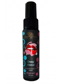 Спрей для горла Deep Throat с десенсибилизирующим эффектом и вкусом бабл-гам - 50 мл. - БиоМед - купить с доставкой в Санкт-Петербурге