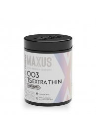 Экстремально тонкие презервативы MAXUS 003 Extra Thin - 15 шт. - Maxus - купить с доставкой в Санкт-Петербурге
