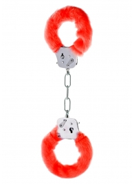 Красные игровые наручники - Toy Joy - купить с доставкой в Санкт-Петербурге