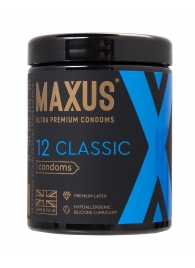 Классические презервативы MAXUS Classic - 12 шт. - Maxus - купить с доставкой в Санкт-Петербурге