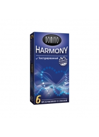 Текстурированные презервативы Domino Harmony - 6 шт. - Domino - купить с доставкой в Санкт-Петербурге