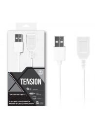 Белый удлинитель USB-провода - 100 см. - NMC - купить с доставкой в Санкт-Петербурге
