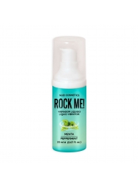 Жидкий вибратор Nuei Rock Me! с ароматом мяты - 20 мл. - Nuei cosmetics - купить с доставкой в Санкт-Петербурге