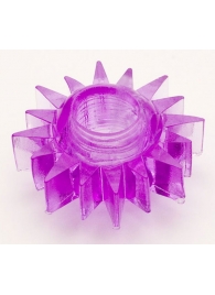 Фиолетовое эрекционное кольцо - Toyfa Basic - в Санкт-Петербурге купить с доставкой