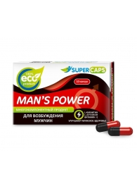 Возбуждающее средство Man’s power - 10 капсул (+1 в подарок) - SuperCaps - купить с доставкой в Санкт-Петербурге