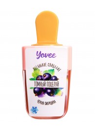 Охлаждающий бальзам для губ «Томный поцелуй» с ароматом черной смородины - 5 мл. - ToyFa - купить с доставкой в Санкт-Петербурге