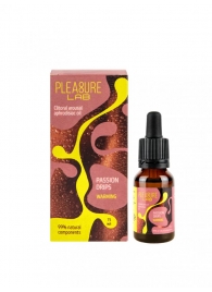 Капли с согревающим эффектом Passion Drips Warming - 15 мл. - Pleasure Lab - купить с доставкой в Санкт-Петербурге