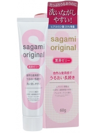 Гель-смазка на водной основе Sagami Original - 60 гр. - Sagami - купить с доставкой в Санкт-Петербурге