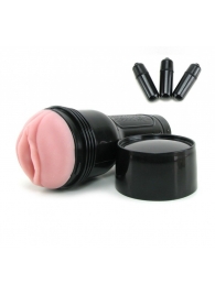Мастурбатор-вагина Fleshlight - Vibro Pink Lady Touch с вибрацией - Fleshlight - в Санкт-Петербурге купить с доставкой
