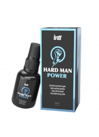 Стимулирующий гель для мужчин Hard Man Power - 15 мл. - INTT - купить с доставкой в Санкт-Петербурге