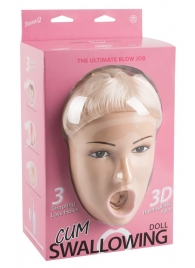 Надувная секс-кукла Cum Swallowing с вибрацией - NMC - в Санкт-Петербурге купить с доставкой