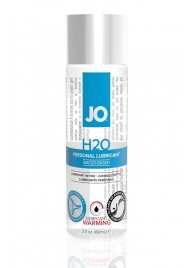 Возбуждающий лубрикант на водной основе JO Personal Lubricant H2O Warming - 60 мл. - System JO - купить с доставкой в Санкт-Петербурге