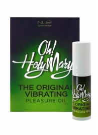 Масло унисекс с эффектом вибрации Oh! Holy Mary - 6 мл. - Nuei cosmetics - купить с доставкой в Санкт-Петербурге