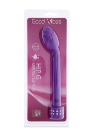 Фиолетовый стимулятор G-точки GOOD VIBES HIP G LIMITED EDITION - 21 см. - Dream Toys