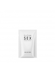 Полоски для орального секса Slow Sex Oral Sex Strips - 7 шт. - Bijoux Indiscrets - купить с доставкой в Санкт-Петербурге