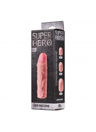 Фаллоудлинитель SUPER HERO Sex Machine - 15,5 см. - Lola Games - в Санкт-Петербурге купить с доставкой