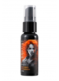 Гель с эффектом вибрации Volcano Of Passion со вкусом вишни - 25 мл. - Erotist Lubricants - купить с доставкой в Санкт-Петербурге