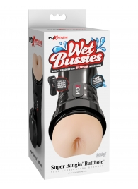 Мастурбатор-анус в колбе Super Banging Butthole - Pipedream - в Санкт-Петербурге купить с доставкой