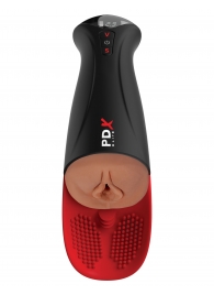 Мастурбатор-вагина в колбе с вибрацией Fuck-O-Matic Pro XL - Pipedream - в Санкт-Петербурге купить с доставкой