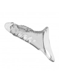 Прозрачная насадка на пенис - 22 см. - Baile - в Санкт-Петербурге купить с доставкой