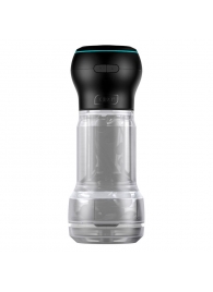 Набор PowerBlow   Feel Pocket Stroker Crystal: мастурбатор и интерактивная насадка - Kiiroo - в Санкт-Петербурге купить с доставкой