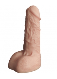 Телесный фаллоудлинитель с мошонкой Cock Next - 17 см. - LOVETOY (А-Полимер) - в Санкт-Петербурге купить с доставкой