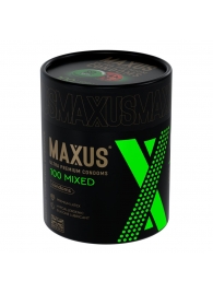 Презервативы MAXUS Mixed - 100 шт. - Maxus - купить с доставкой в Санкт-Петербурге