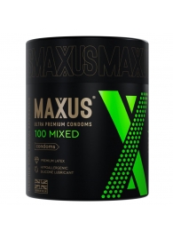 Презервативы MAXUS Mixed - 100 шт. - Maxus - купить с доставкой в Санкт-Петербурге