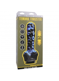 Черно-синяя мини-машина на присоске Tendril Thruster - 21,6 см. - Doc Johnson - купить с доставкой в Санкт-Петербурге