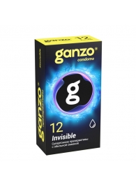 Супертонкие презервативы Ganzo Invisible - 12 шт. - Ganzo - купить с доставкой в Санкт-Петербурге