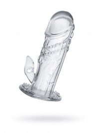 Прозрачная насадка на пенис Uco - 13 см. - A-toys - в Санкт-Петербурге купить с доставкой