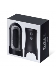 Набор Tenga Flip Zero Electronic Vibrotation: мастурбатор с вибрацией и устройство вращения - Tenga - в Санкт-Петербурге купить с доставкой
