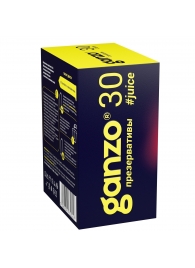 Ароматизированные презервативы Ganzo Juice - 30 шт. - Ganzo - купить с доставкой в Санкт-Петербурге