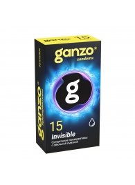 Супертонкие презервативы Ganzo Invisible - 15 шт. - Ganzo - купить с доставкой в Санкт-Петербурге